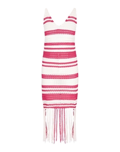 Вязаное платье Fashion Look, Dark pink Izia