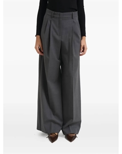 Плиссированные брюки, серый Weekend max mara