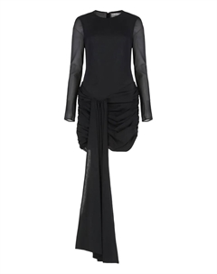 Драпированное мини-платье, черный Giuseppe di morabito