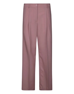 Брюки со складками и логотипом, розовый Liu jo