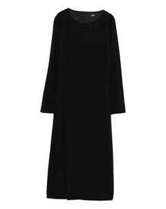 Платье Diction, украшенное стразами, черный Marella