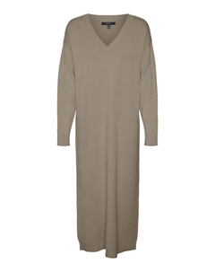 Вязаное платье VMGold, Brown Vero moda