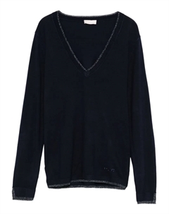 Свитер с V-образным вырезом Liu jo