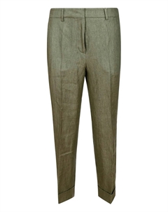 Прямые брюки, зеленый Incotex