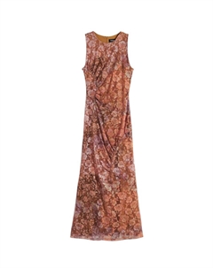 Макси платье, Caramel Desigual