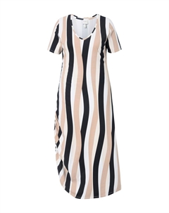 Макси платье, Beige/Ecru Ulla popken