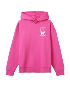 Толстовка Smiley Originals Punk Drip Streetwear, Pink F4nt4stic