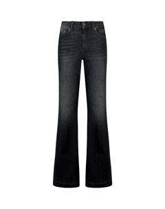 Расклешенные джинсы, Black denim Liu jo