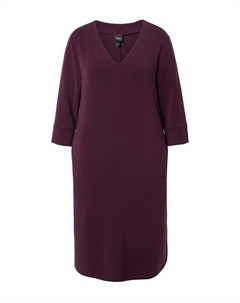 Миди платье, Aubergine Ulla popken