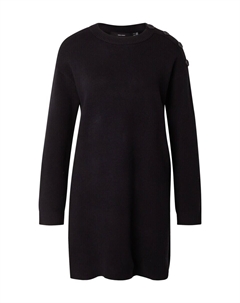 Вязаное платье VMSABA, Black Vero moda