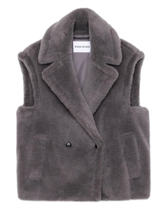 Кларий двубортный жилет, серый Stand studio