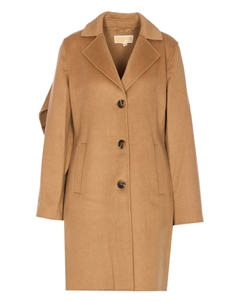 Однобортное пальто, коричневый Michael michael kors