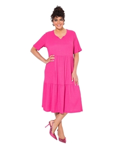 Миди платье, Pink Ulla popken