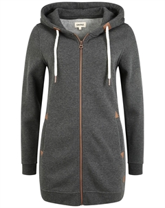Худи с капюшоном на молнии Vicky, Grey Oxmo