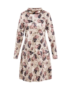 Мини платье, Beige Usha