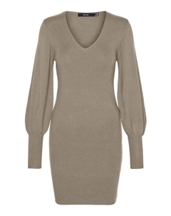 Вязаное платье VMHollykaris, Brown Vero moda