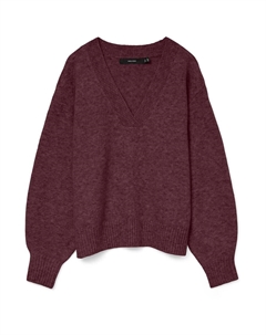 Свитер VMBoom, Wine red Vero moda