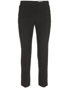 Укороченные брюки с заниженной талией, черный Alexander mcqueen