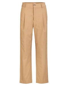 Обычные плиссированные брюки Twill Pant, Beige Replay