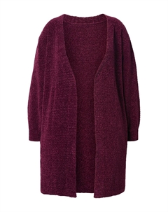 Вязаный кардиган, Wine red Ulla popken