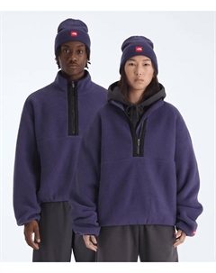Флисовая кофта TNF Red Box с застежкой-молнией на половину длины, Eternal Purple The north face