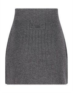 Мини-юбка в рубчик, серый Givenchy