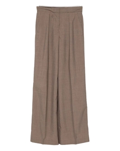 Брюки Alanel со складками спереди, коричневый Joseph