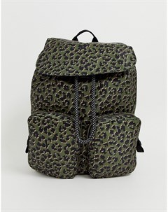 Рюкзак с леопардовым принтом и карманами Accessorize