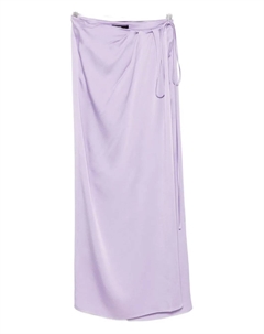 Макси-юбка с запахом и завязками, фиолетовый Chb christian boaro