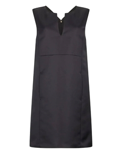 Короткое платье из тафты, черный Liu jo