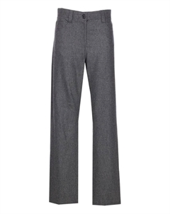 Брюки с поясными шлевками, серый Khaite