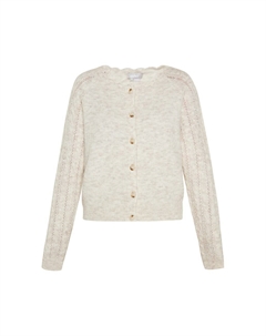 Вязаный кардиган, mottled beige Usha