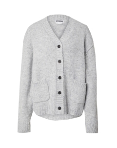 Вязаный кардиган Pearl, Light grey Weekday