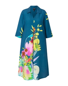 Миди платье, Blue Ulla popken