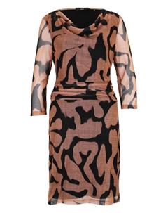 Макси платье, Brown Zero