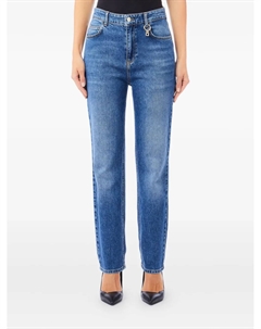 Прямые джинсы из хлопка, синий Liu jo