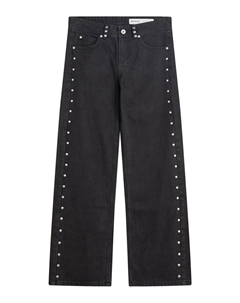 Мешковатые джинсы, Black denim Bershka