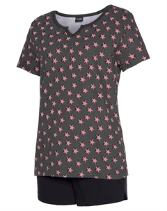 Короткий пижамный комплект, Grey Vivance