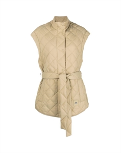 Сент-Клер Стриженый Стеганый Жилет, Khaki Moose knuckles