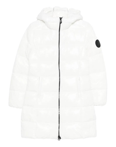 Стеганое пальто с капюшоном, белый Save the duck
