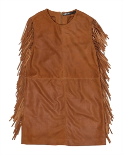 Кожаное платье, коричневый Bimba y lola