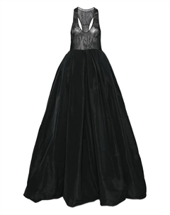 Платье с плиссировкой и кружевными вставками, черный Chb christian boaro