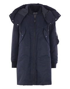 Стеганое пальто, синий Aspesi