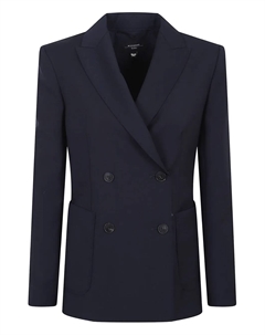 Двубортный пиджак, синий Weekend max mara