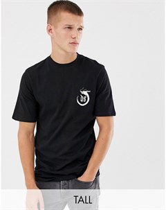 Трикотажная футболка с принтом TALL D-struct