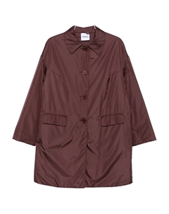 Однобортное пальто, красный Aspesi