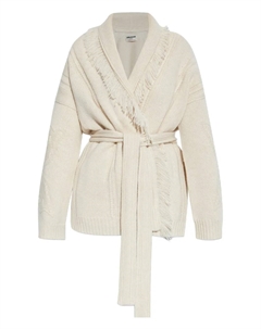 Кардиган с бахромой и поясом Zadig&voltaire