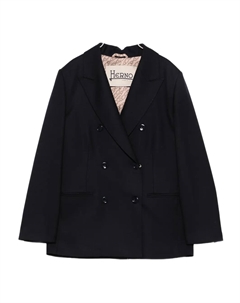 Двубортный пиджак, синий Herno