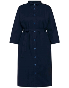Платье-рубашка, marine blue Ulla popken
