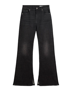 Расклешенные джинсы, Black denim Bershka